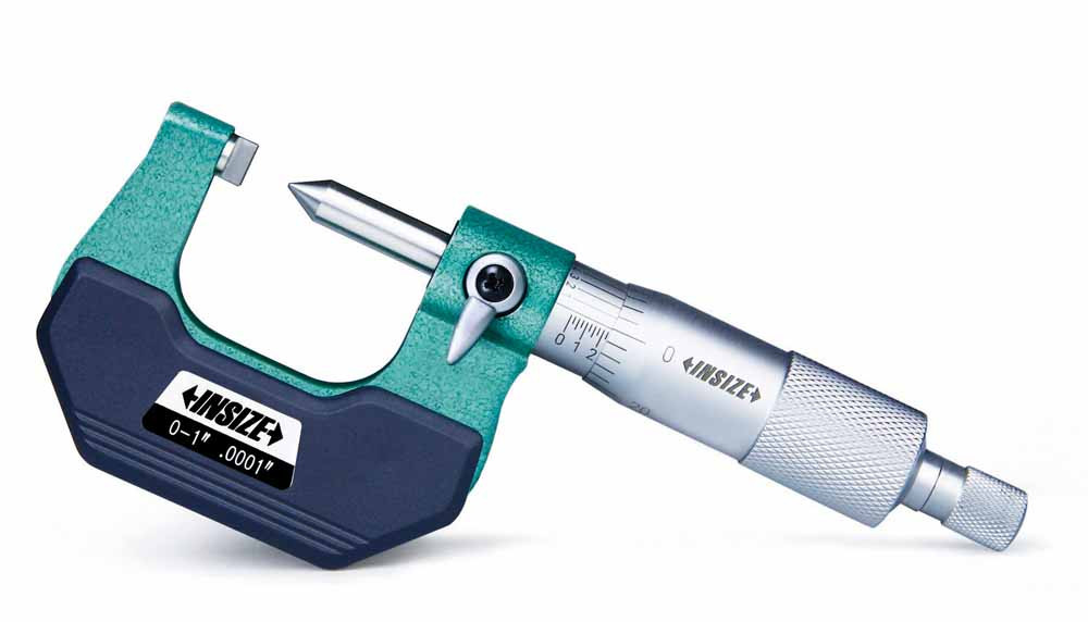 Insize, Crimp Height Micrometer, 0-1", 3266-1B