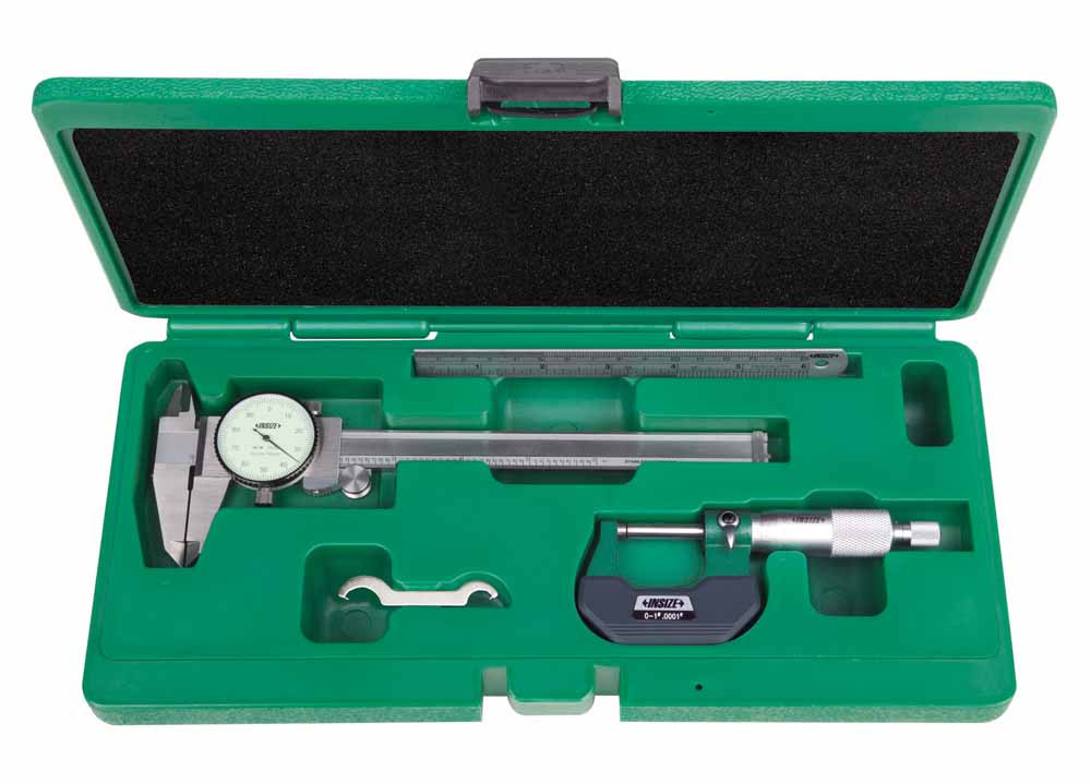 Insize, 3-Piece Measuring Tool Set, 5003-1