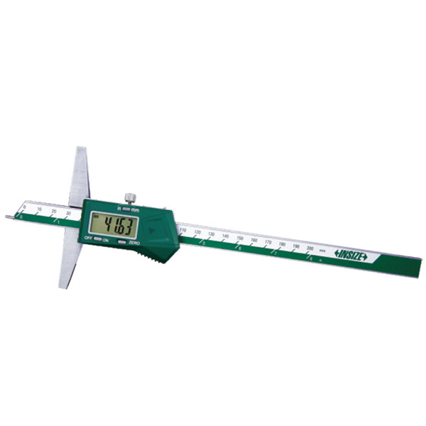 Insize, Digital Point Depth Gage, 0-8"/0-200Mm, 1143-200A