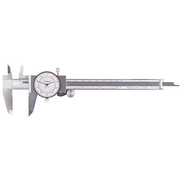 Fowler, 6"/150mm Inch/Metric Reading Dial Caliper, 52-030-006-1