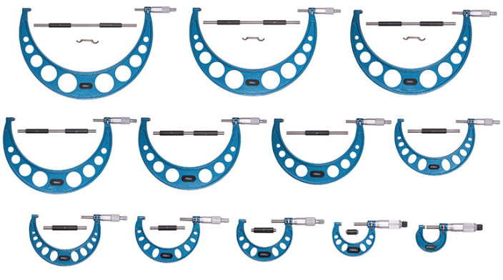 Fowler, 0-12 inch Outside Inch Micrometer Set, 52-215-012-1