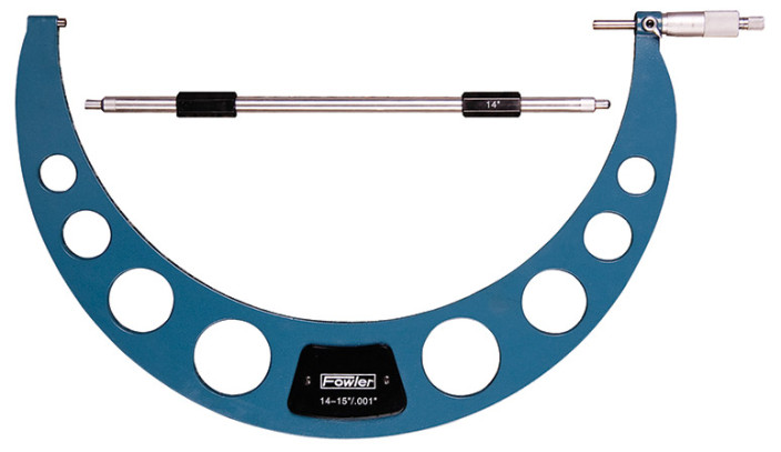 Fowler, 14-15” Large Capacity Inch Micrometer, 52-240-015-0