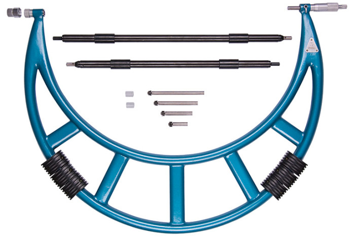 Fowler, 16-20” Interchangeable Anvil Micrometer, 52-401-205-1