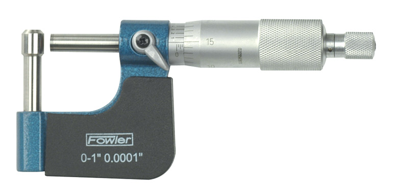 Fowler, 0-1 inch  Cylindrical Tube Micrometer, 52-510-601-1
