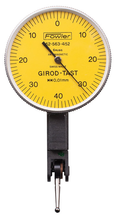 Fowler, 0.8mm Girod “Horizontal” Test Indicator, 52-563-452-0