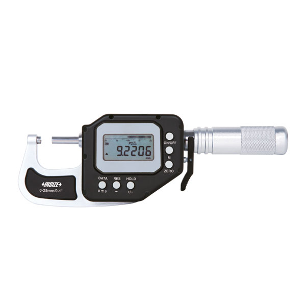 Insize, High Precision Wireless Digital Snap Gage, 0-1"/0-25Mm, 3350-25WL
