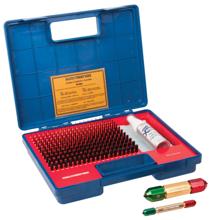 Fowler, X-Tended Range Minus Pin Gage Set, 53-880-833-0