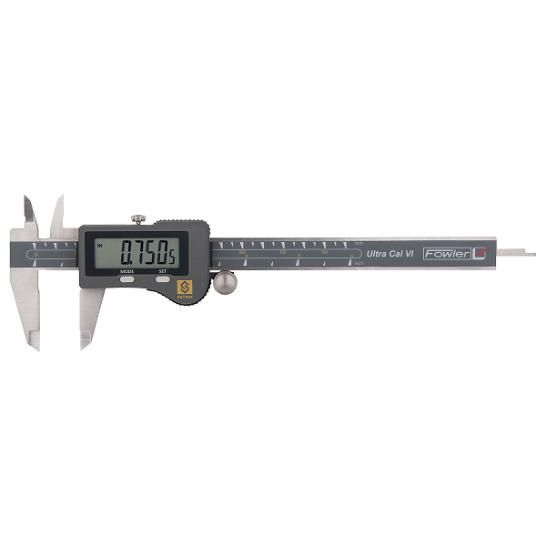 Fowler, 8 inch / 200mm Ultra-Cal VI Electronic Caliper with Lifetime Warranty, 54-100-178-0
