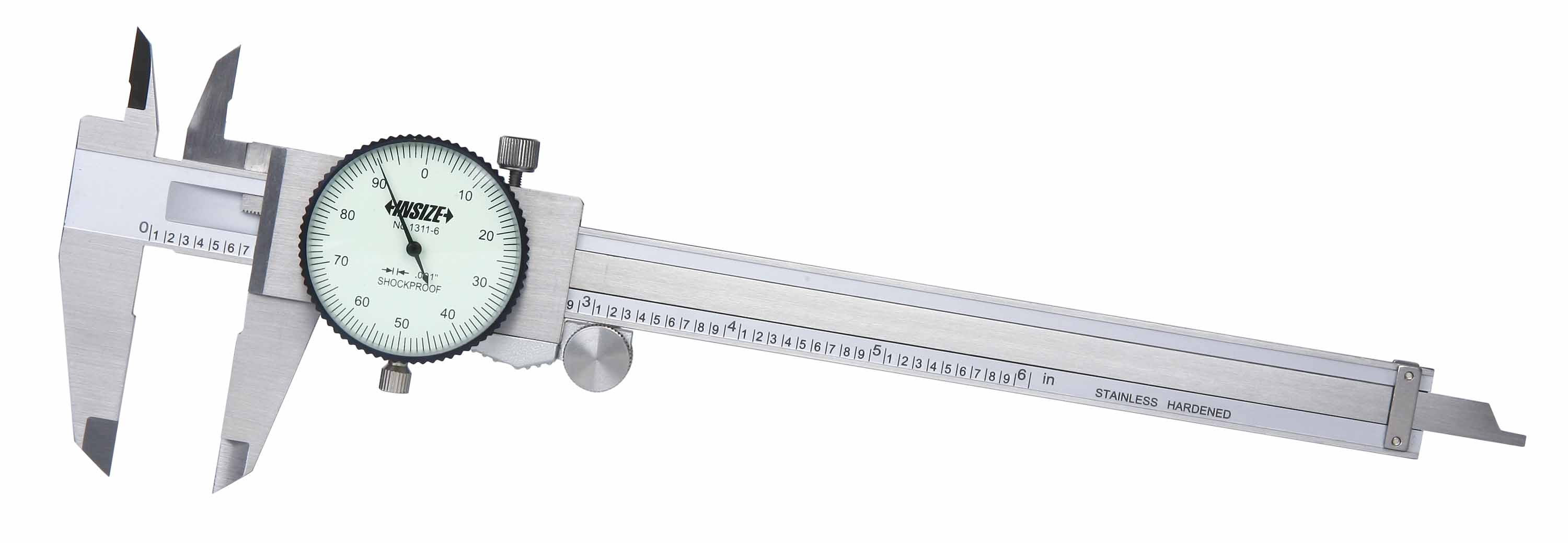 Insize, Dial Caliper, 0-8", 1311-8 (Educational)