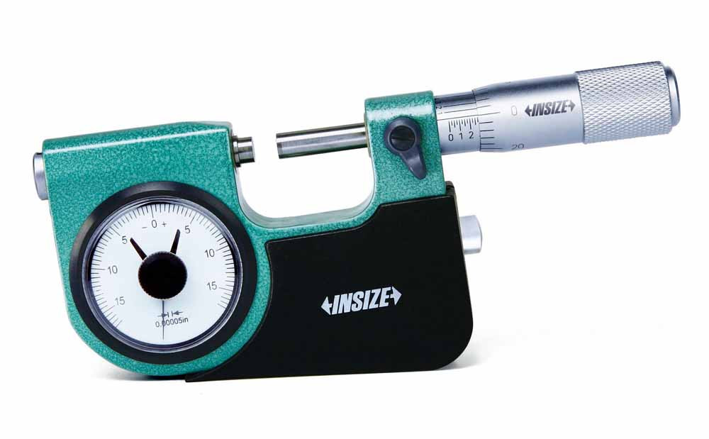 Insize, Indicating Micrometer, 1-2", 3332-2