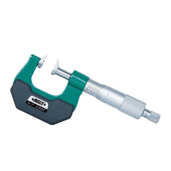 Insize, Jaw Type Micrometer, 4-5", 3283-5