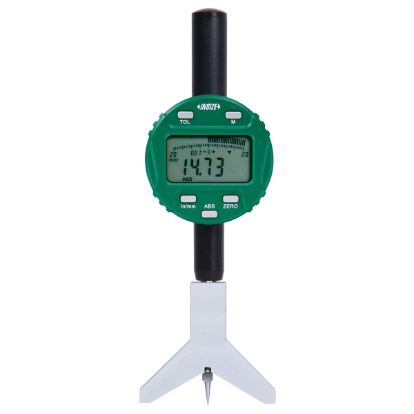 Insize, Digital Keyway Depth Gage, 0-1"/0-25.4Mm, 2182-25