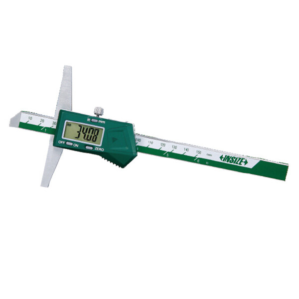 Insize, Digital Depth Gage, 0-6"/0-150Mm, 1141-150A