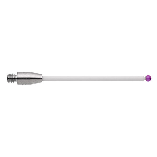 Renishaw, M3 Ø2 mm ruby ball, ceramic stem, L 40 mm, EWL 32.5 mm, A-5004-3646
