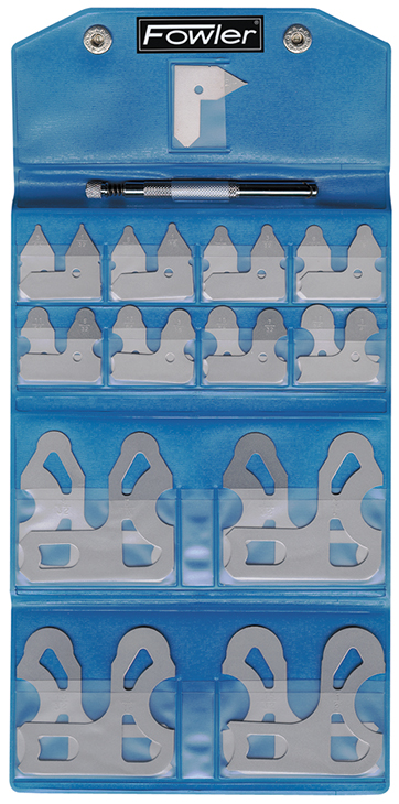 Fowler, 26 Piece Radius Gage Set — Inch, 52-470-010-0