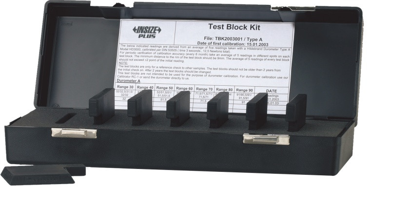 Insize, Hardness Test Block For Shore Durometer, Shore A, ISH-S30A-BLOCK