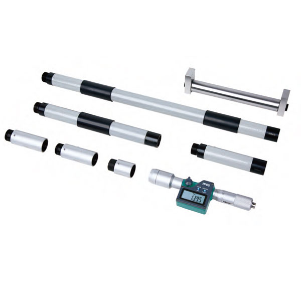 Insize, Digital Tubular Inside Micrometers, 6-60", 3521-60