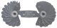 Fowler, Radius Gage with 30 leaves, 52-470-100-0