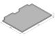 Inspection Arsenal, Open-Sight™ Fixture Plate – Polycarbonate - Inch, Blank Plate 12 inch x 8 inch, OS-PLT-1208-B