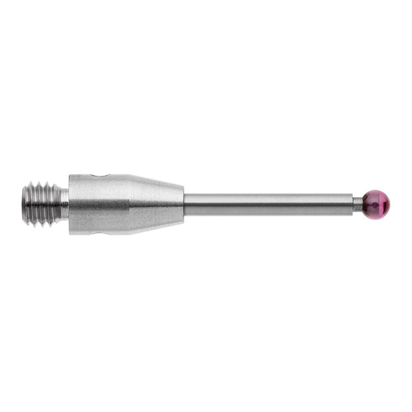 Renishaw, M3 Ø2 mm ruby ball, tungsten carbide stem, L 20 mm, EWL 12.5 mm, A-5003-3676