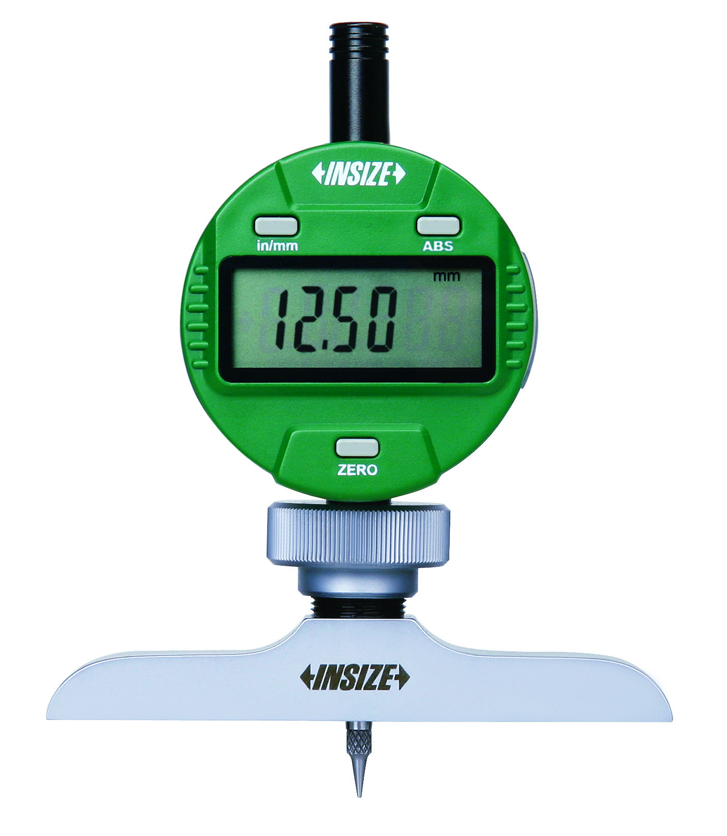 Insize, Digital Depth Gage, 0-12"/0-300Mm, 2141-302