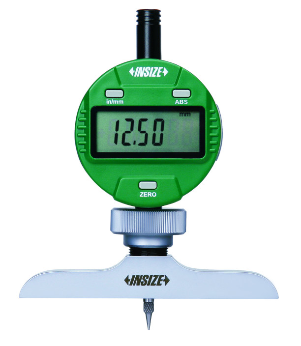 Insize, Digital Depth Gage, 0-12"/0-300Mm, 2141-301