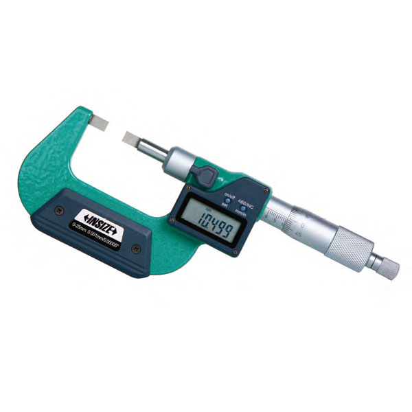 Insize, Electronic Blade Micrometer, 150-175Mm/6-7", 0.001Mm/.00005", Type B, 3532-175BA