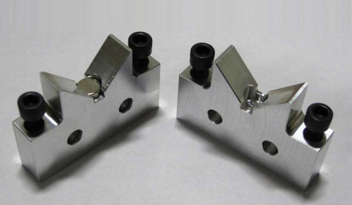 Inspection Arsenal, V-Block Magnetic Aluminum Stand-off - Metric, VB-001M
